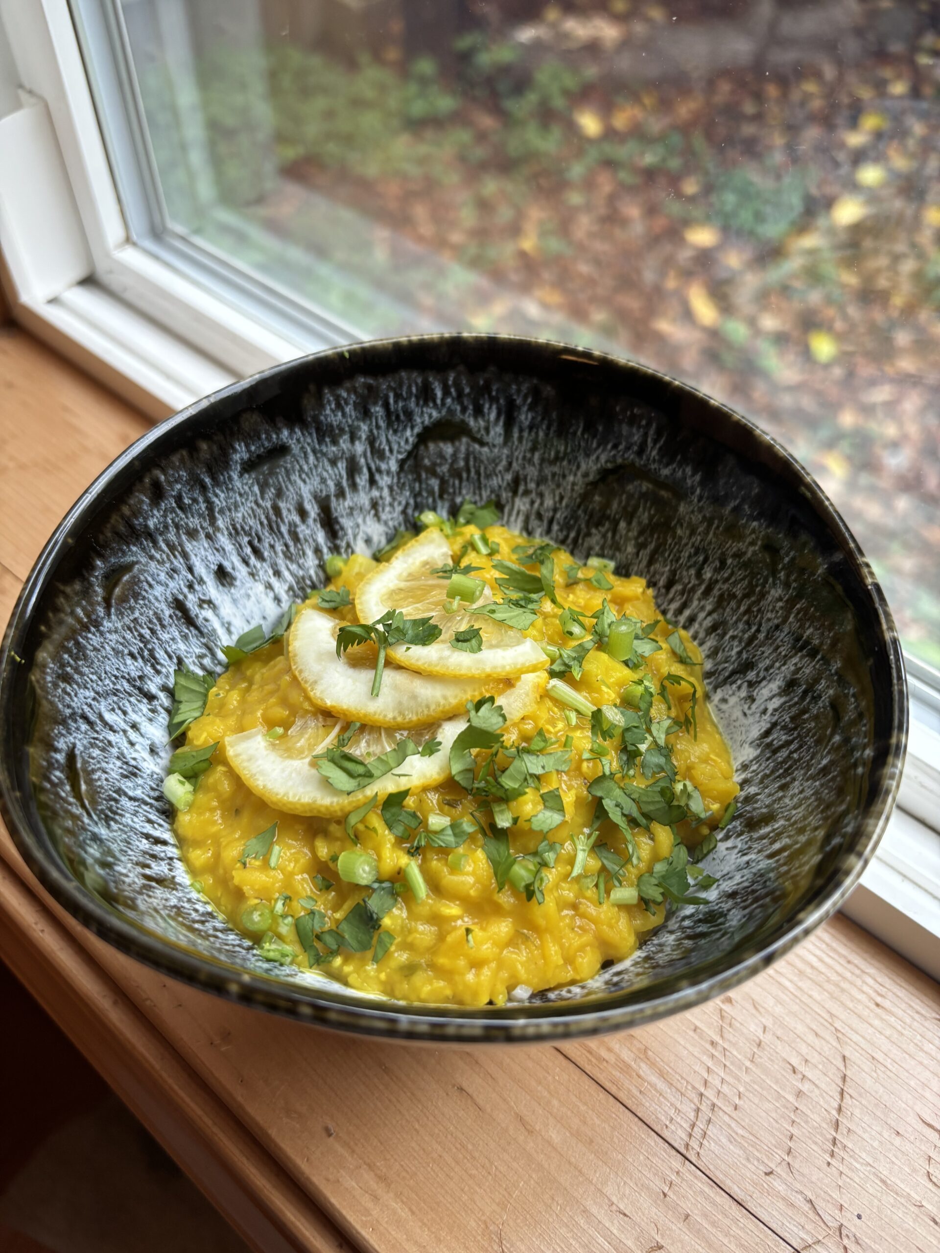lemony lentils (dal)